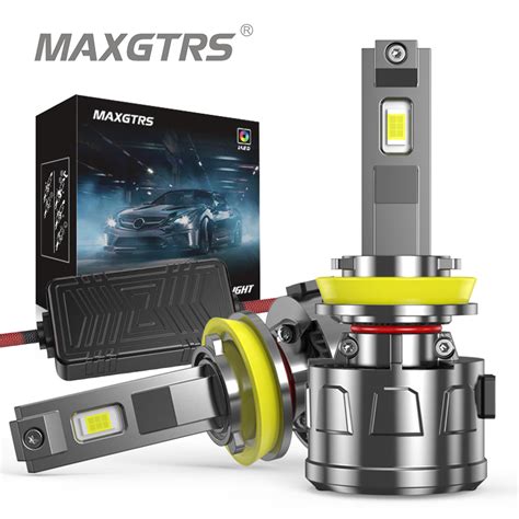 MAXGTRS 2x Super Bright Car LED Headlight Canbus Bulb 26000LM H1 H7