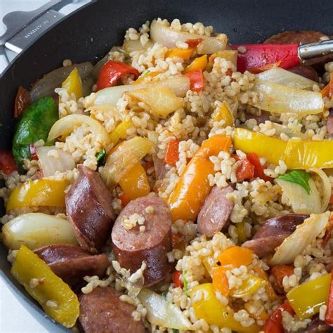 Mix Kielbasa Vegetable Stir Fry Recipe Easy And Quick This 30