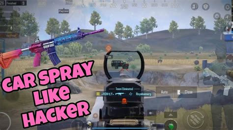 Car Spray Like Hacker BGMI MONTAGE PUBG JONATHAN GAMING Bgmi