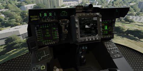 F-18, F/A-18 simulator fighter jet cockpit - all physical Hornet simulator