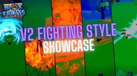 All V Fighting Style Showcase Mastery Blox Fruits Youtube