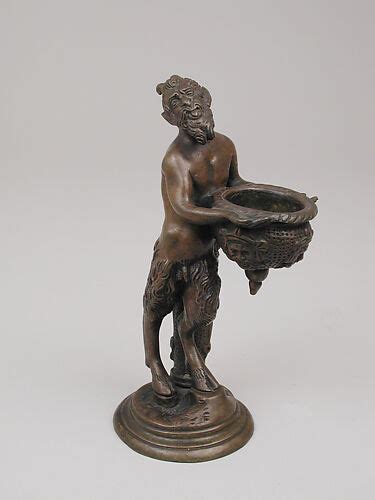 Manner Of Andrea Briosco Called Riccio Satyr Riding A Goat Italian