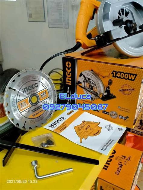 INGCO 1400W Circular Saw CS185382 SUPER SELECT Commercial