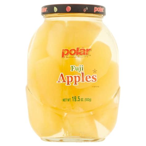 Mw Polar Fuji Apples In Light Syrup 19 5 Oz