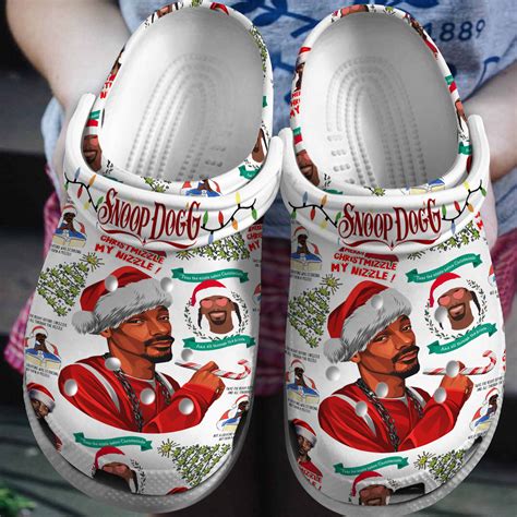 Snoop Dogg Christmas Music Fan Gift Clogs Shoes TR9078 - Haillierowe