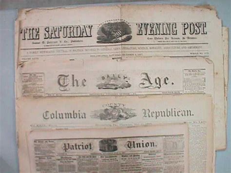 Newspapers Pennsylvania Collecting Vintage Saegertown And Meadville