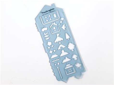 Mastemplate Bookmark Planner Stencil - Tokyo Pen Shop