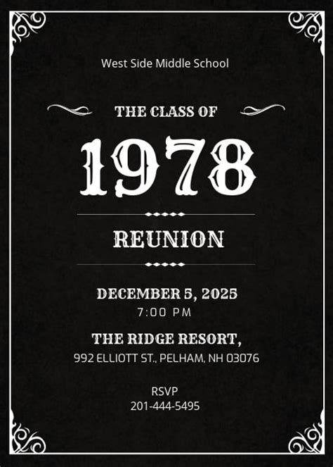 Free Reunion Invitation Templates 18 Download Psd Illustrator Word