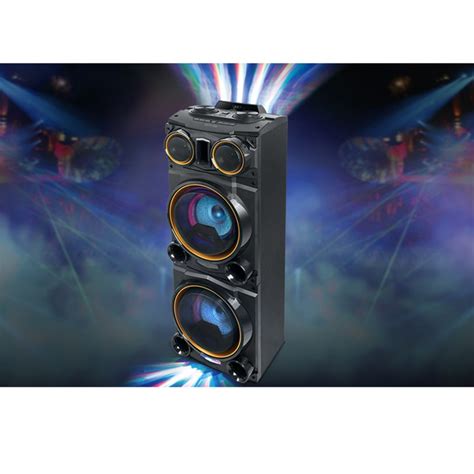 Enceinte Sono Party Box Muse M 1988 DJ 800W Effet LED Multicolore