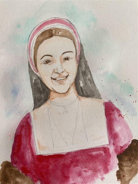 Drawing Anne Boleyn