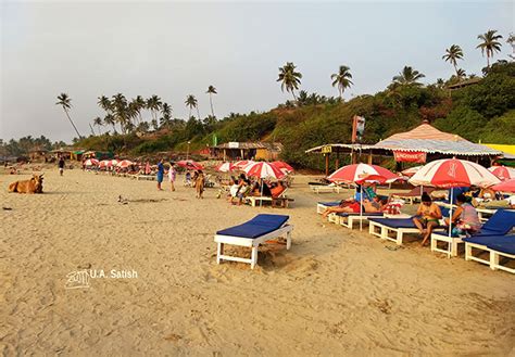 Ozran Beach in North Goa (Little Vagator) - U.A. Satish