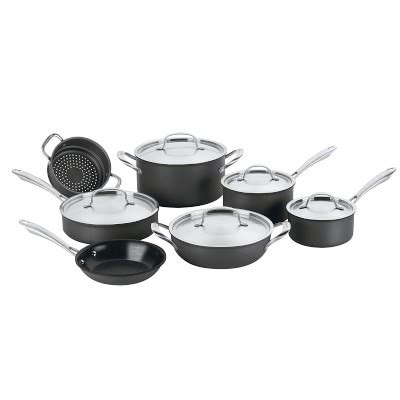 Cuisinart Chef S Classic Nonstick Hard Anodized Piece Cookware Set