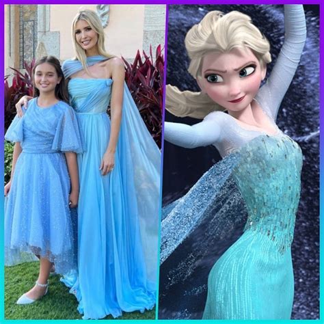 Ivanka Trump Es Comparada Con Elsa De Frozen Por El Atuendo Que