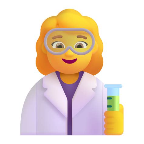 Woman Scientist Emoji