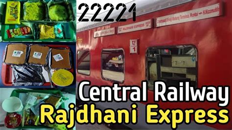 CR RAJDHANI EXPRESS 22221 3AC Train Journey Vlog Mumbai CSMT To