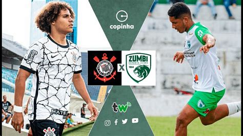 Corinthians x Zumbi AO VIVO Copa São Paulo de Futebol Júnior l