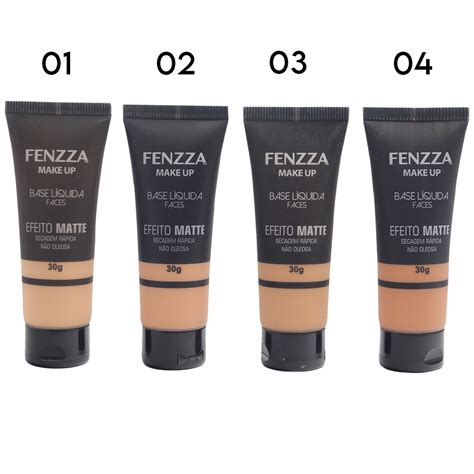 Base Líquida Efeito Matte Faces Fenzza IDM Distribuições