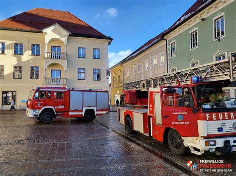 Brandeinsatz Feuerwehr St Veit An Der Glan