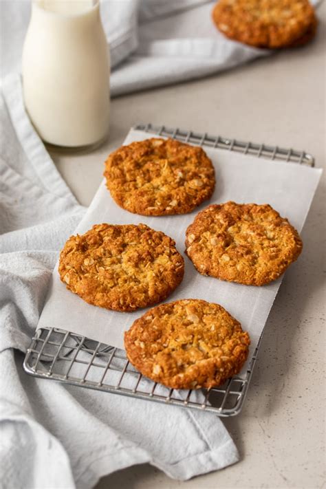 Easy Anzac Biscuits [ Video] Aussie Nz Classic Sugar Salt Magic