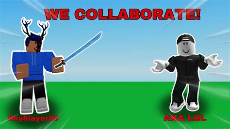 I Collaborated With Akalolr In Skywars And It Was CRAZY Roblox