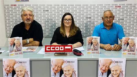 CCOO pide más recursos ante el envejecimiento de la población y crear