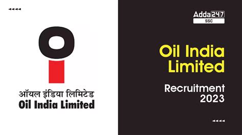 Oil India Recruitment 2023 Notification Out 187 Vacancies