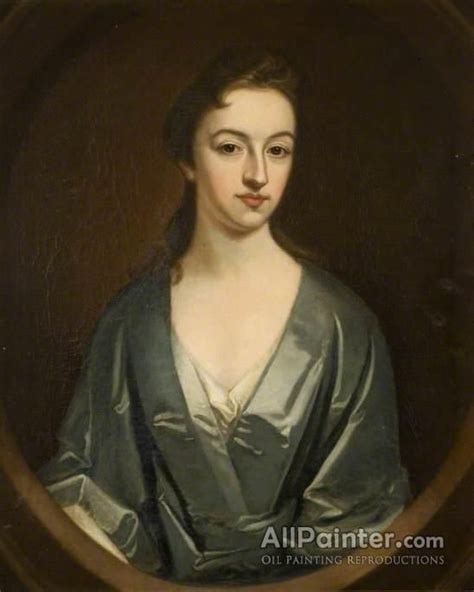 Sir Godfrey Kneller Bt Barbara Wife Of Sir Clobury Holte Oil