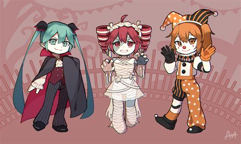 Hatsune Miku Kasane Teto And Adachi Rei Vocaloid And More Drawn