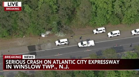 One Dead, One Seriously Hurt in AC Expressway Crash