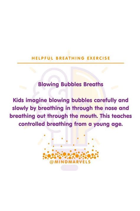 Fun breathing exercise for children. #mindmarvels #children #kids # ...