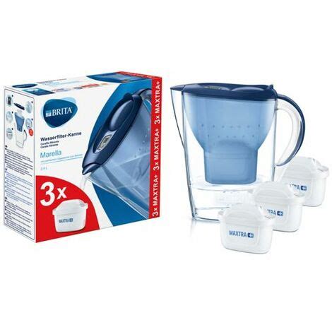 Brita Starterpaket Marella Blau Inkl 3 Maxtra