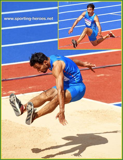 Abdulla Aboobacker Triple Jump Silver Medal At Commonwealth