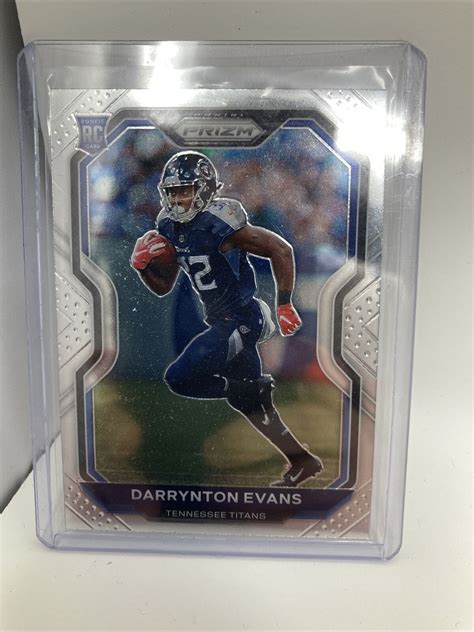 2020 PANINI PRIZM DARRYNTON EVANS BASE RC 396TENNESSEE TITANS ROOKIE