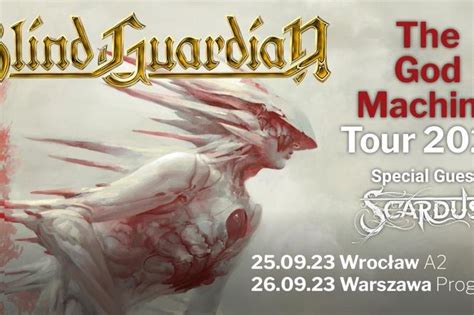 Blind Guardian na dwóch koncertach w Polsce Czasówka występów