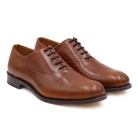 Richelieus Homme Cuir Marron Cognac Fabriqu S Main Jules Jenn