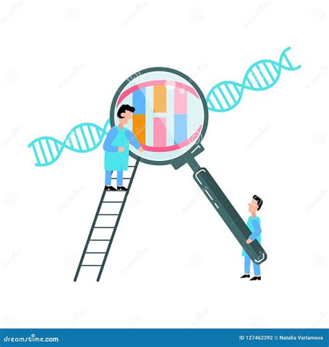 I Piccoli Scienziati Stanno Esplorando La Struttura Del Dna