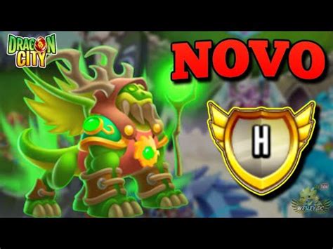 SAIU NOVO DRAGÃO HERÓICO DRUID NOBRE DRAGON CITY YouTube