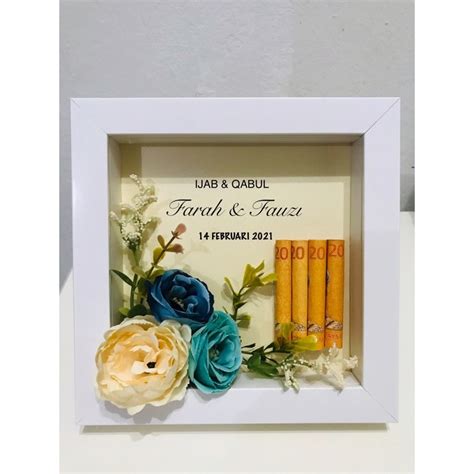 Gubahan Frame Mas Kahwin Gubahan Hantaran Mas Kahwin Shopee Malaysia