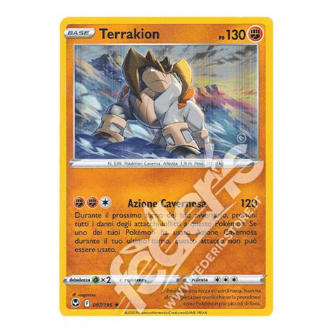 Terrakion Holo It Mint Federicstore