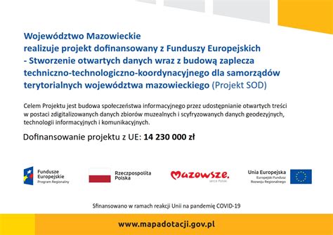 Regionalny Program Operacyjny Województwa Mazowieckiego na lata 2014