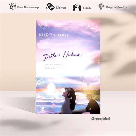 Jual Buku Novel Dikta Hukum Original Dhia An Farah Shopee Indonesia