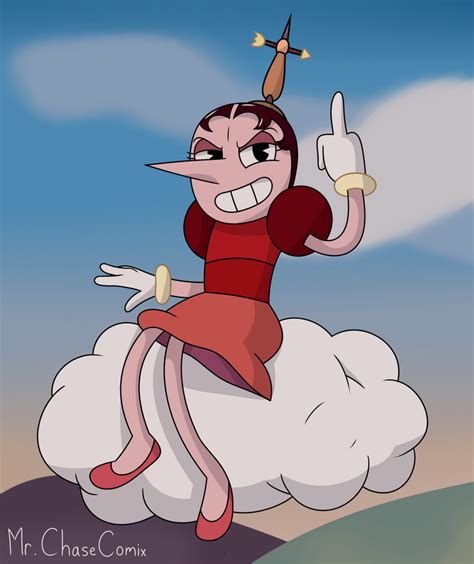 Hilda Berg Cuphead By MrChaseComix On DeviantArt