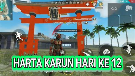 LOKASI HARTA KARUN FREE FIRE HARI KE 12 YouTube