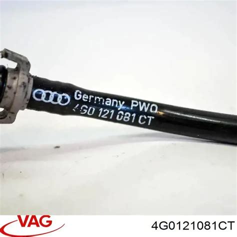 4G0121081CT VAG manguera conducto del sistema de refrigeración