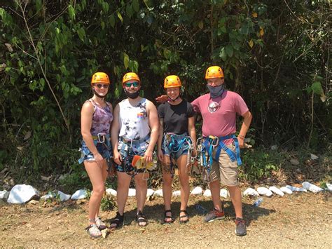 From San Pedro Ambergris Caye Cave Tubing Ziplining San Pedro