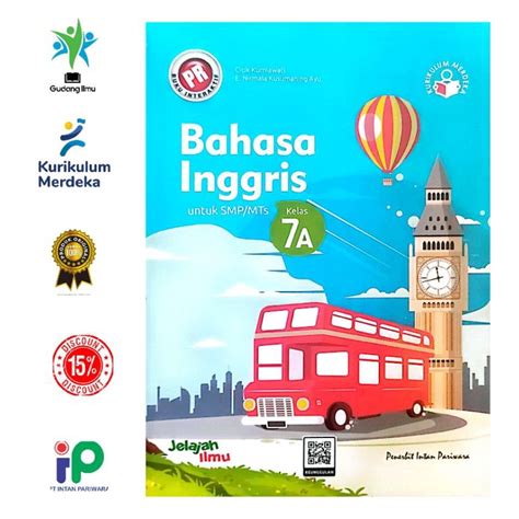 Jual Buku Pr Lks Bahasa Inggris Kurmer Smp Mts Kelas Vii Semester