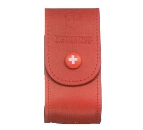 Funda De Piel Roja Victorinox