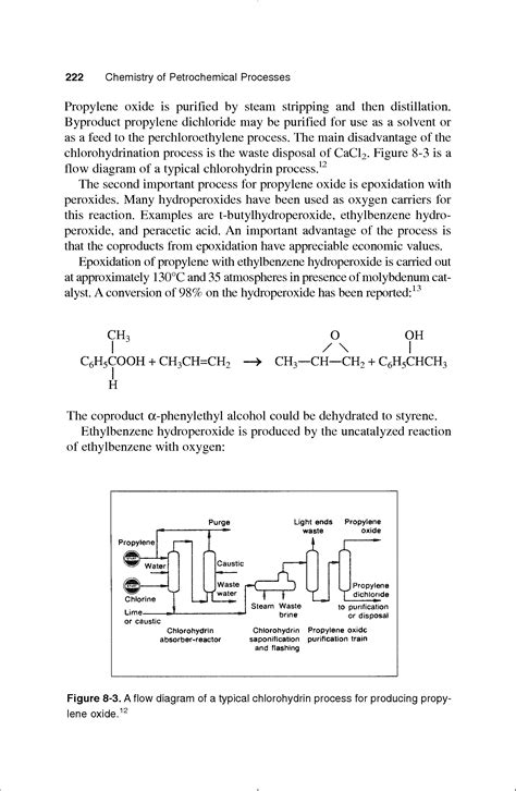 Propylene Oxide Chlorohydrin Process Big Chemical Encyclopedia