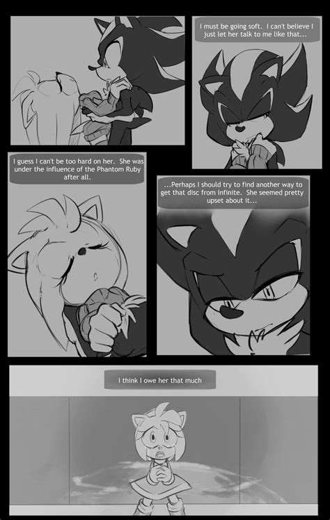 Shadamy Comic Pg By Zketcherz Shadamy Comics Sonic And Shadow