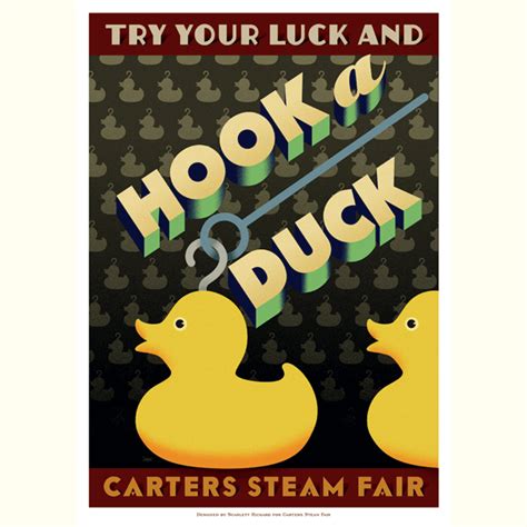 Carters Hook A Duck A3 Poster Carters Sale Merchandise Posters